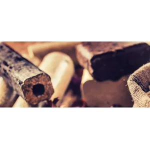 Hout en Kokos Briketten